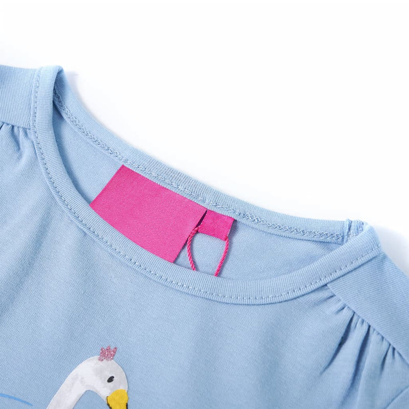 Load image into Gallery viewer, Vidaxl kindershirt met lange mouwen 92 lichtblauw
