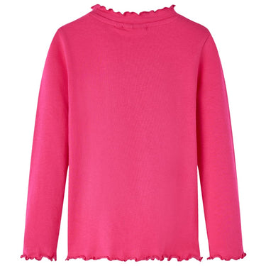 Vidaxl kindershirt met lange mouwen 116 felroze