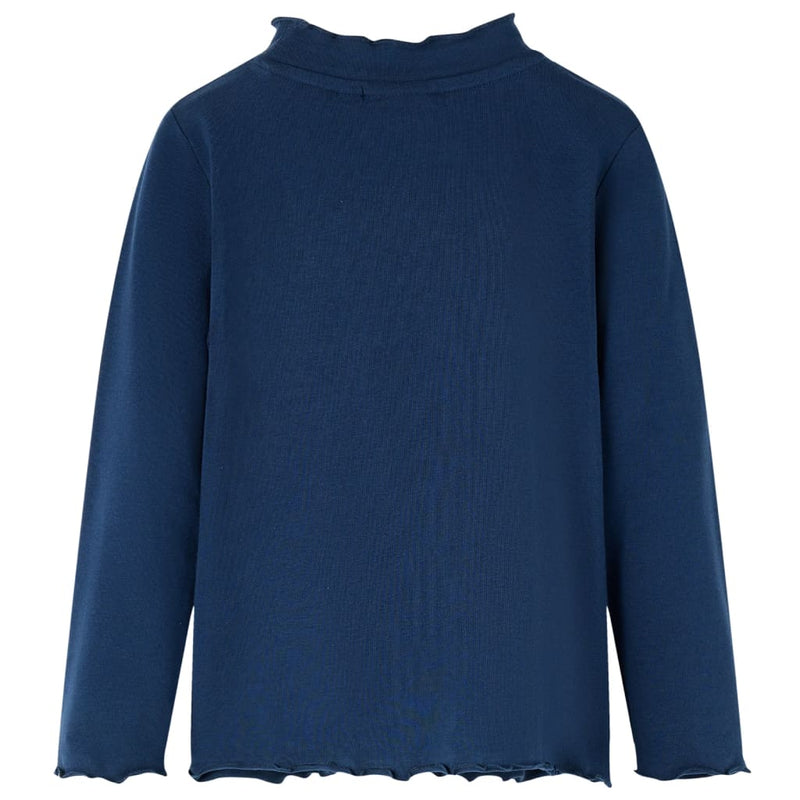 Load image into Gallery viewer, VidaXL Kindershirt lange mouwen 92 marineblauw
