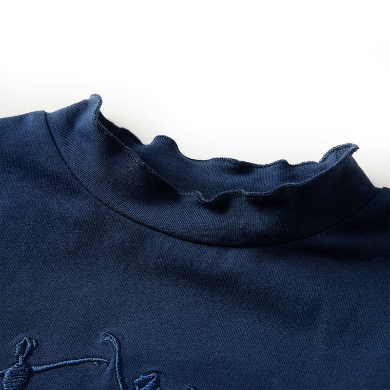 Load image into Gallery viewer, Vidaxl kindershirt lange mouwen 140 marineblauw
