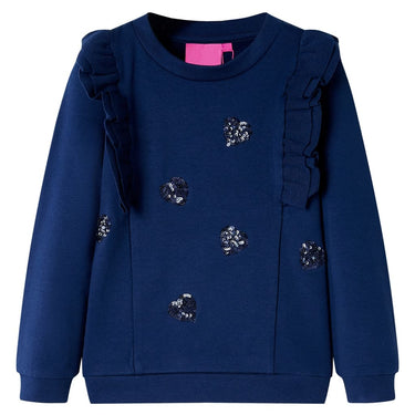 Vidaxl kindertrui 128 marineblauw