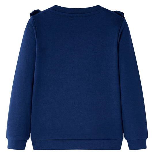 Vidaxl kindertrui 128 marineblauw