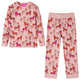 Vidaxl kinderpyjama met lange mouwen 116 lichtroze