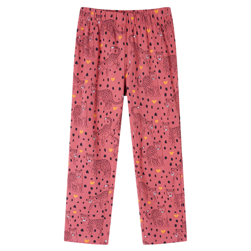 Load image into Gallery viewer, Vidaxl kinderpyjama met lange mouwen 92 oudroze
