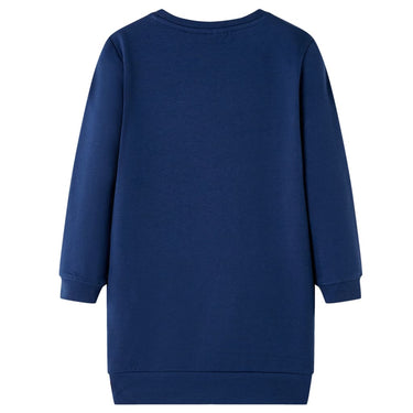 Vidaxl kinderjurk 104 marineblauw