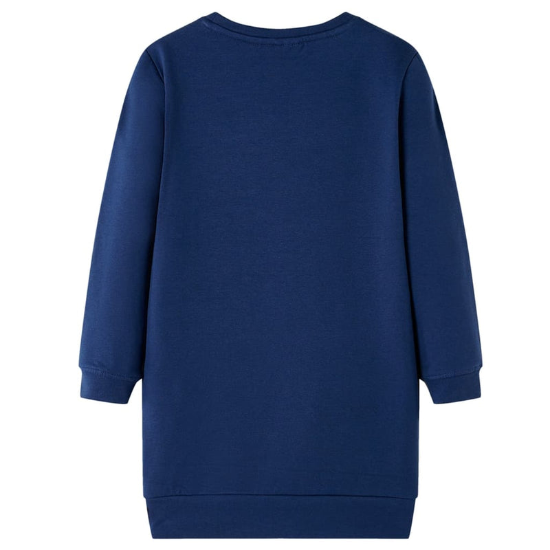 Load image into Gallery viewer, Vidaxl kinderjurk 116 marineblauw
