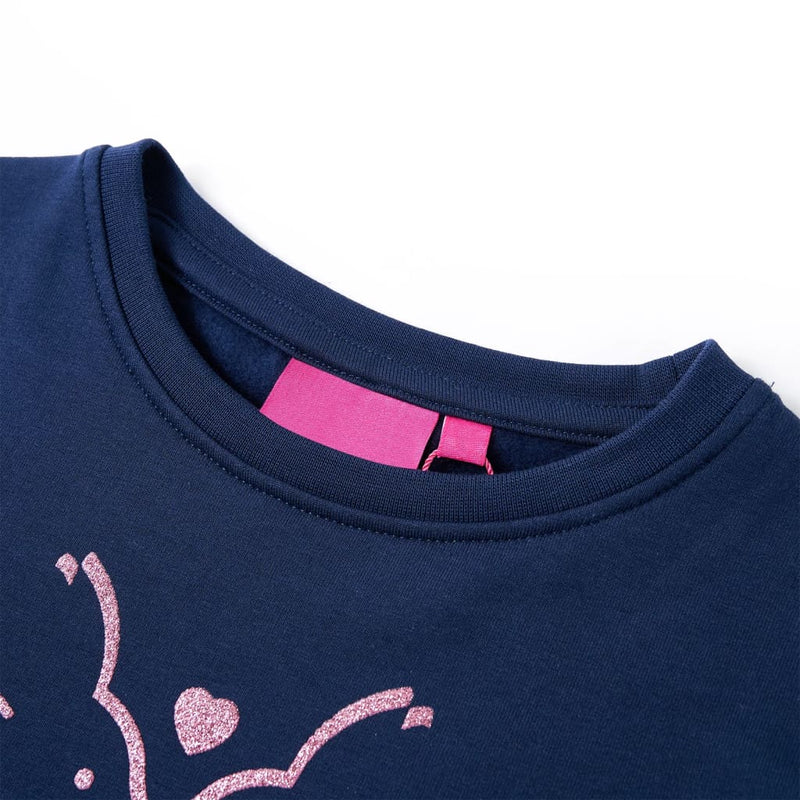 Load image into Gallery viewer, Vidaxl kinderjurk 116 marineblauw
