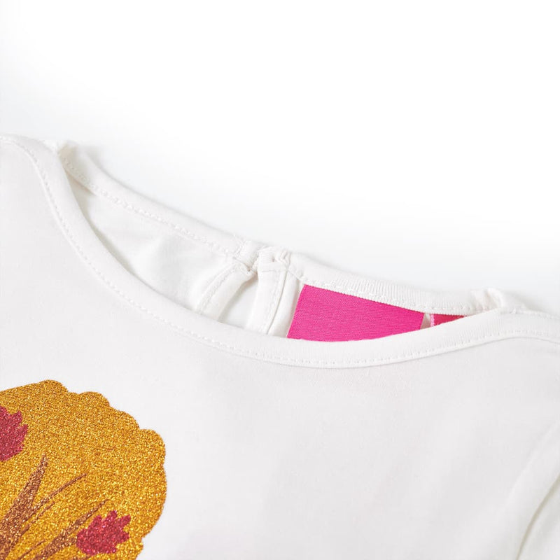Load image into Gallery viewer, VidaXL Kindershirt met lange mouwen 92 ecru
