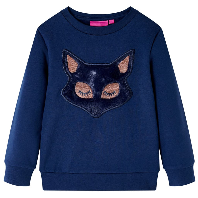 Load image into Gallery viewer, VidaXL Kindertrui 92 marineblauw
