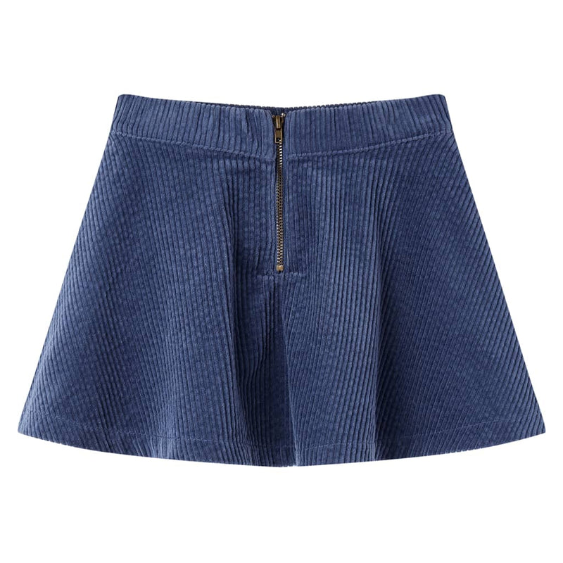 Load image into Gallery viewer, Vidaxl kinderrok met zakken ribfluweel 104 marineblauw
