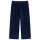 VidaXL Kinderbroek 92 ribfluweel marineblauw
