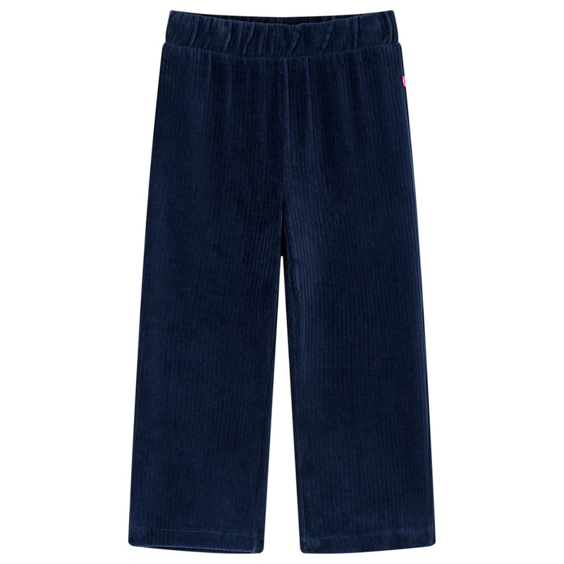 Load image into Gallery viewer, VidaXL Kinderbroek 104 ribfluweel marineblauw
