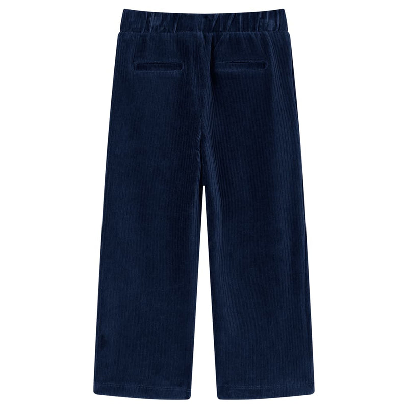 Load image into Gallery viewer, VidaXL Kinderbroek 104 ribfluweel marineblauw
