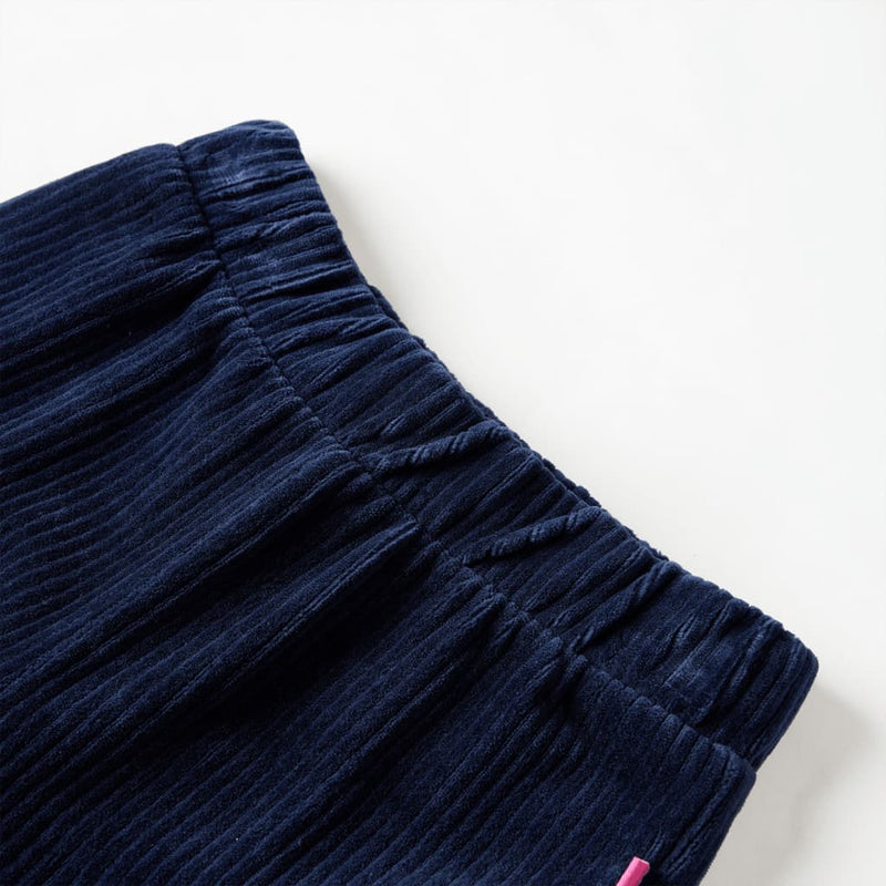 Load image into Gallery viewer, VidaXL Kinderbroek 104 ribfluweel marineblauw
