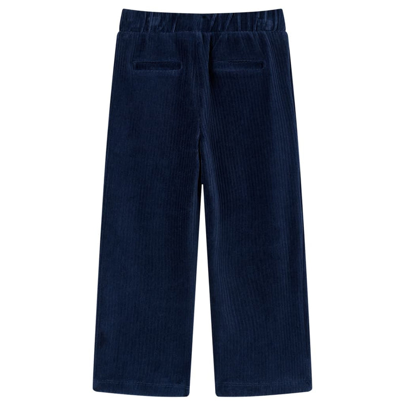 Load image into Gallery viewer, VidaXL Kinderbroek 140 ribfluweel marineblauw
