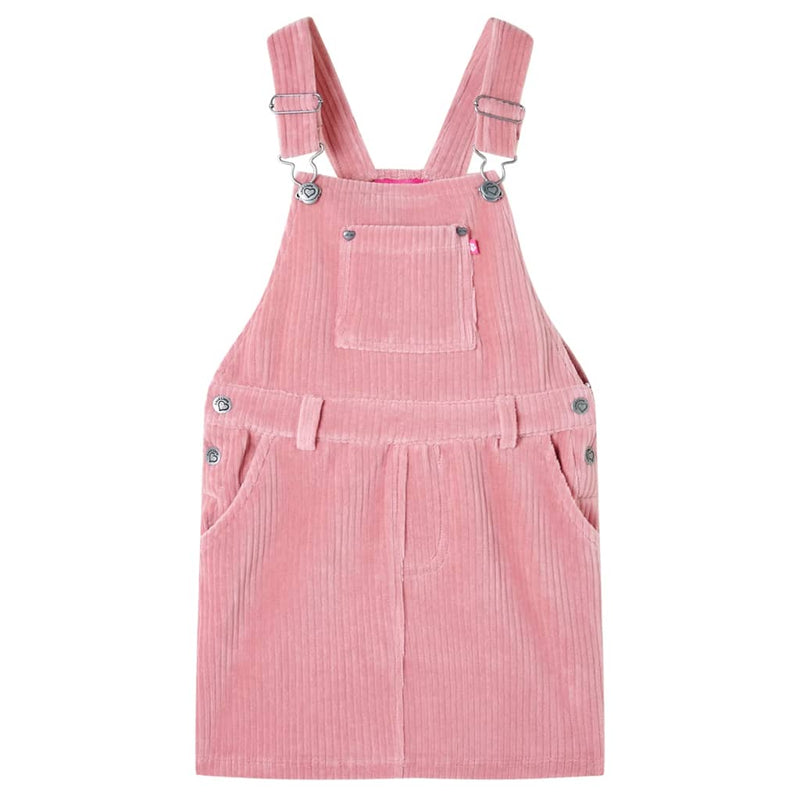 Load image into Gallery viewer, Vidaxl kindertuinjurk 104 ribfluweel lichtroze
