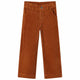 VidaXL Kinderbroek 140 ribfluweel cognackleurig