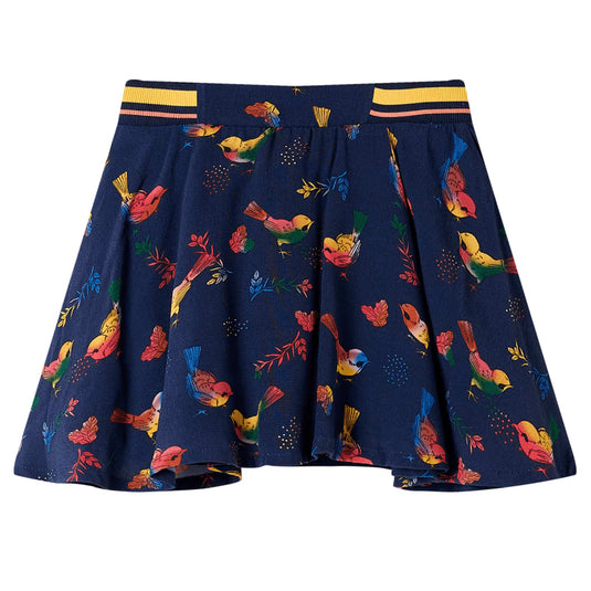 Vidaxl kinderrokje 140 marineblauw