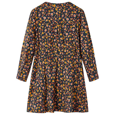 Vidaxl kinderjurk met lange mouwen 92 marineblauw