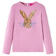 Vidaxl kindershirt met lange mouwen 116 rozebruin