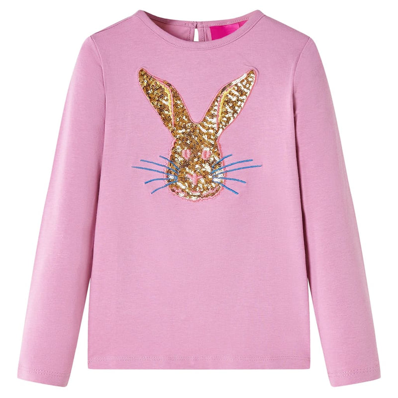 Load image into Gallery viewer, VidaXL Kindershirt met lange mouwen 140 rozebruin
