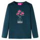Vidaxl kindershirt met lange mouwen 116 donkergroen