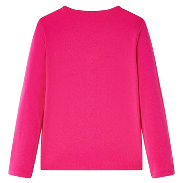 Vidaxl kindershirt met lange mouwen 104 felroze