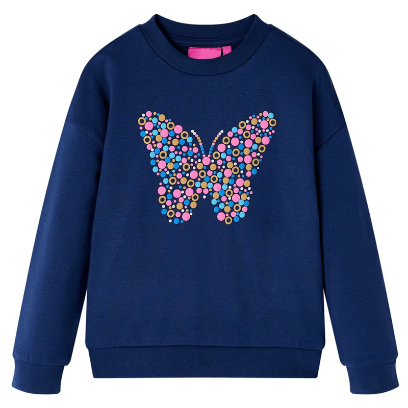 Load image into Gallery viewer, VidaXL Kindertrui 140 marineblauw
