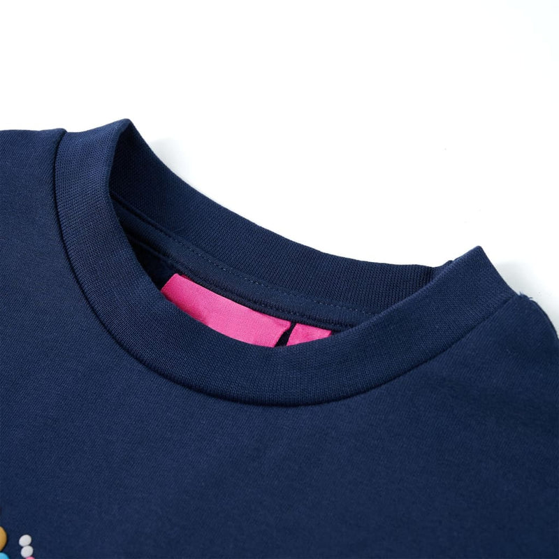Load image into Gallery viewer, VidaXL Kindertrui 140 marineblauw
