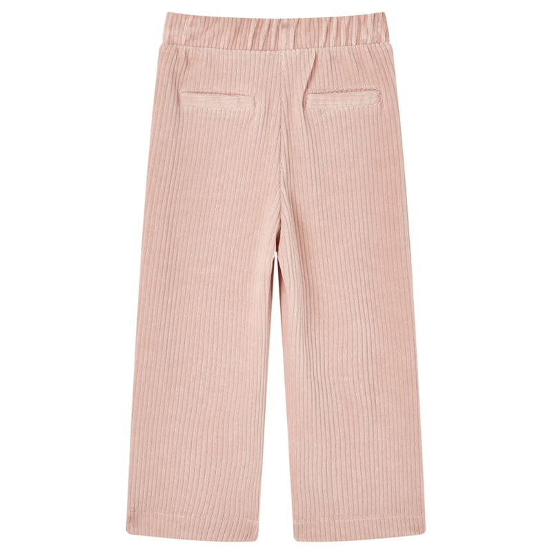 Load image into Gallery viewer, Vidaxl kinderbroek 104 ribfluweel lichtroze
