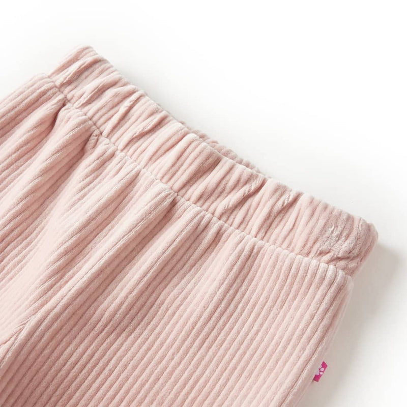 Load image into Gallery viewer, Vidaxl kinderbroek 104 ribfluweel lichtroze

