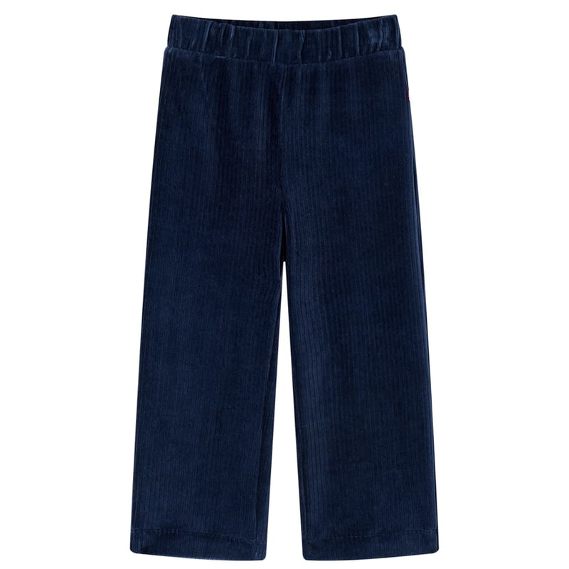 Load image into Gallery viewer, VidaXL Kinderbroek 140 ribfluweel marineblauw
