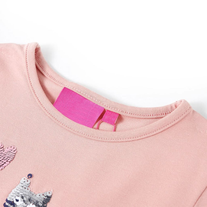 Load image into Gallery viewer, Vidaxl kindershirt met lange mouwen 92 lichtroze
