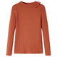 VidaXL Kindershirt met lange mouwen 140 cognackleurig