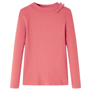Vidaxl kindershirt met lange mouwen 92 oudroze