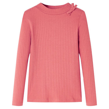 Vidaxl kindershirt met lange mouwen 128 oudroze