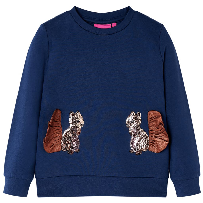 Load image into Gallery viewer, Vidaxl kindertrui 128 marineblauw
