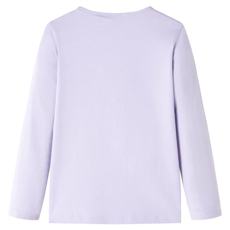 Load image into Gallery viewer, VidaXL Kindershirt met lange mouwen 92 lichtlila
