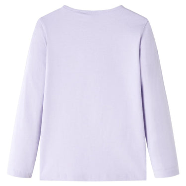Vidaxl kindershirt met lange mouwen 104 lichtlila