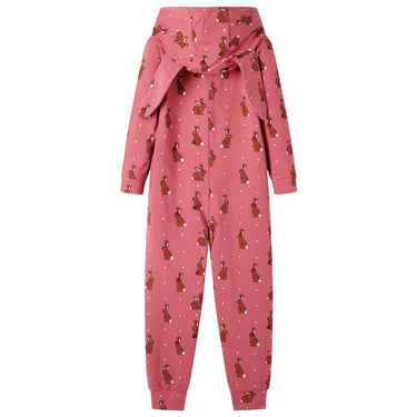 Vidaxl kinderonesie met capuchon 92 oudroze