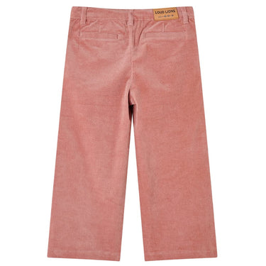 Vidaxl kinderbroek 116 ribfluweel oudroze