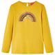 Vidaxl kindershirt met lange mouwen 128 okerkleurig