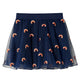 VidaXL Kinderrokje met tule 116 marineblauw