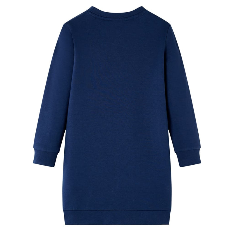 Load image into Gallery viewer, Vidaxl kinderjurk 92 marineblauw
