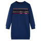 VidaXL Kinderjurk 128 marineblauw