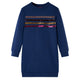 VidaXL Kinderjurk 140 marineblauw