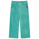 Vidaxl kinderbroek 116 ribfluweel mintgroen