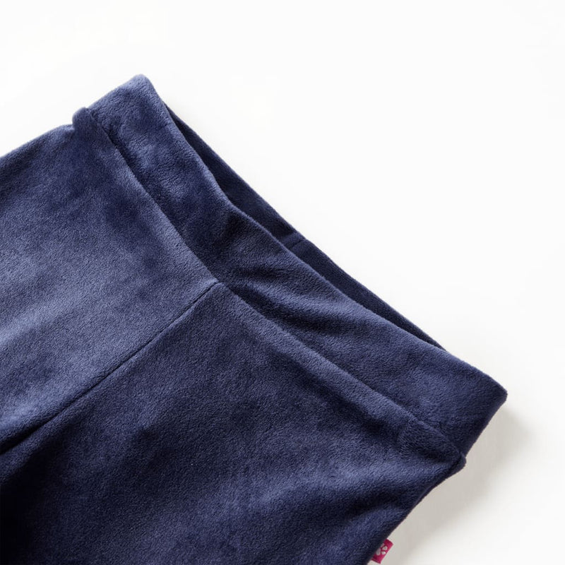 Load image into Gallery viewer, Vidaxl kinderbroek fluweel 128 donkerblauw
