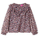 Vidaxl kindershirt met lange mouwen 128 donkerroze