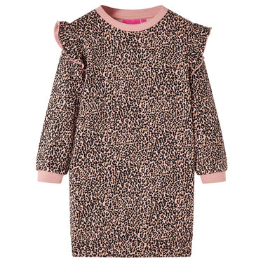 Vidaxl kinderjurk 92 middelroze